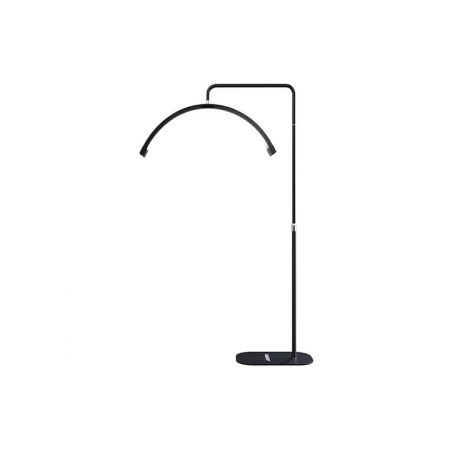 Ring Light - Lampa Led Semiluna cu Picior Fix, Reglarea Intesitatii si Suport pentru Telefon, 28 Inch