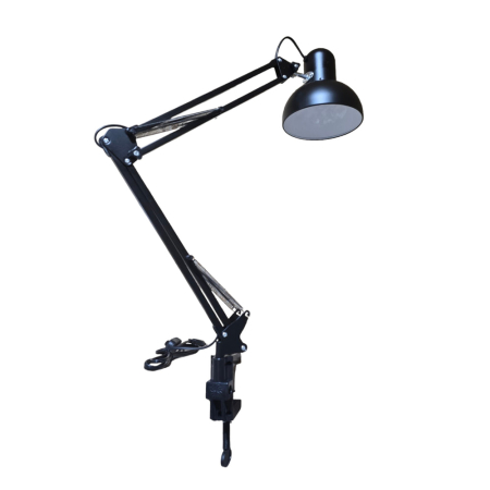 Lampi Birou - Lampa Lumina Pentru Manichiura,Pedichiura,etc (Cu Prindere Masa) (Negru)