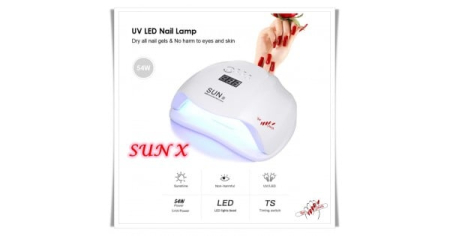 Lampa Unghii Sun - X, Led 54W pentru manichiura, Alb [2]