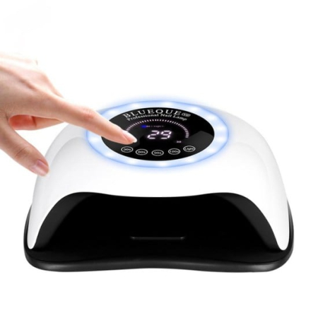 Lampa UV LED Profesionala Blueque V6, 168W, 42LED-UV, Display Digital, Touch Control [2]