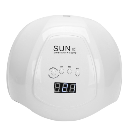 Lampa UV pentru uscare unghii Sun, 54W, LED, pentru maini si picioare [1]