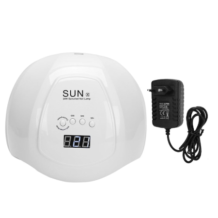 Manichiura / Pedichiura - Lampa UV pentru uscare unghii Sun, 54W, LED, pentru maini si picioare