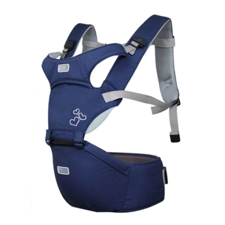 Marsupiu - Marsupiu ergonomic Aiebao cu scaunel, Albastru