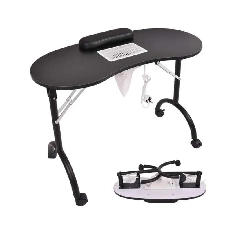 Masa manichiura - Masa Manichiura Pliabila cu Roti si Aspirator