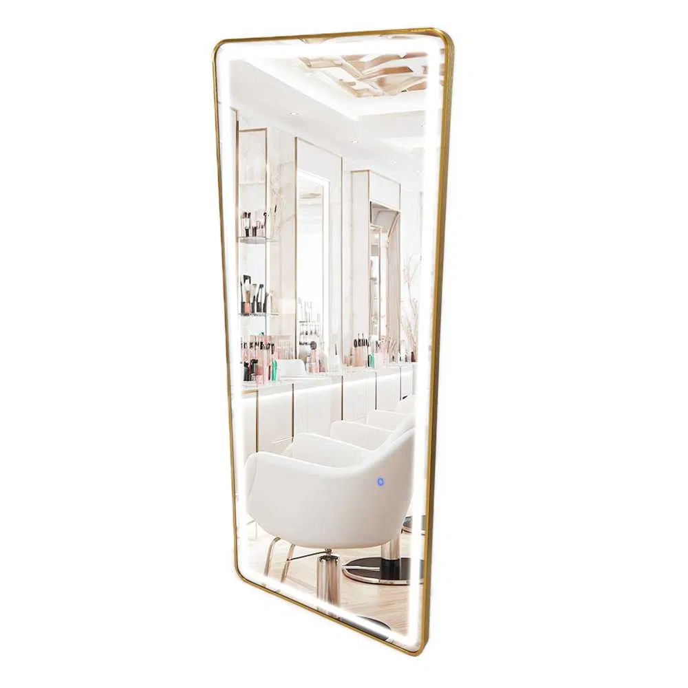 Oglinda - Mobilier salon Post de lucru coafor Oglinda LED , 170x70 cm, cu touch