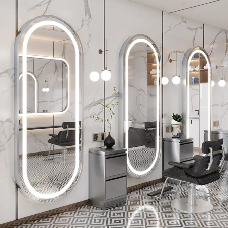 Oglinda LED 170x70cm ZoePRO COOL argintiu [2]