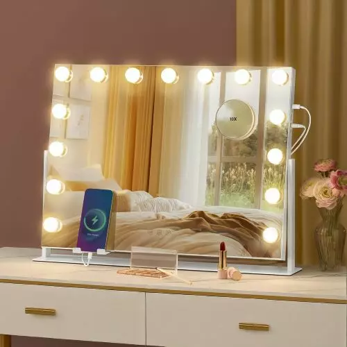 Oglinda machiaj 15 led oglinda Hollywood 58 x 46cm [3]