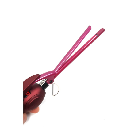 Ondulator ceramic profesional Bucle Afro 9mm, 120-230 grade, Rosu [2]