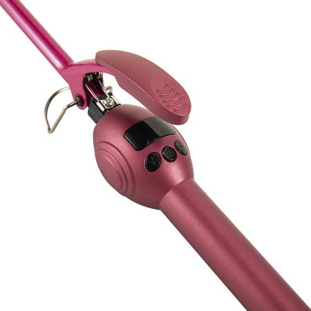 Ondulator Profesional ZoePRO COOL pentru Bucle Afro - Ceramic, 9mm, 230 grade, Roz [3]