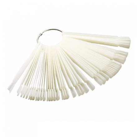 Accesorii manichiura/pedichiura - PALETAR 50 TIPSURI NATURALE