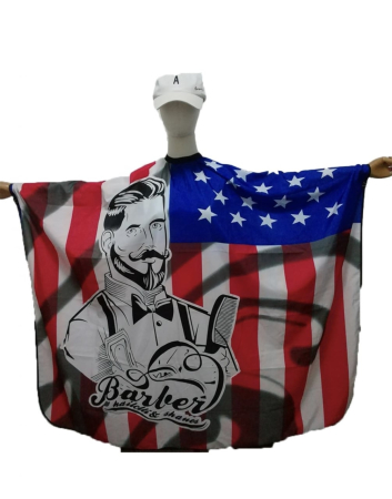 Accesorii Frizerie - Pelerina de frizerie, Ajustabila, Material pongee Impermeabil, 140x160cm