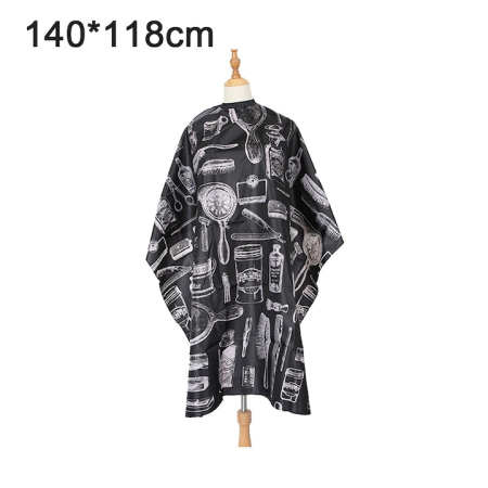 Accesorii Frizerie - Pelerina  Frizerie, Impermeabile, Usor de Curatat, Negru