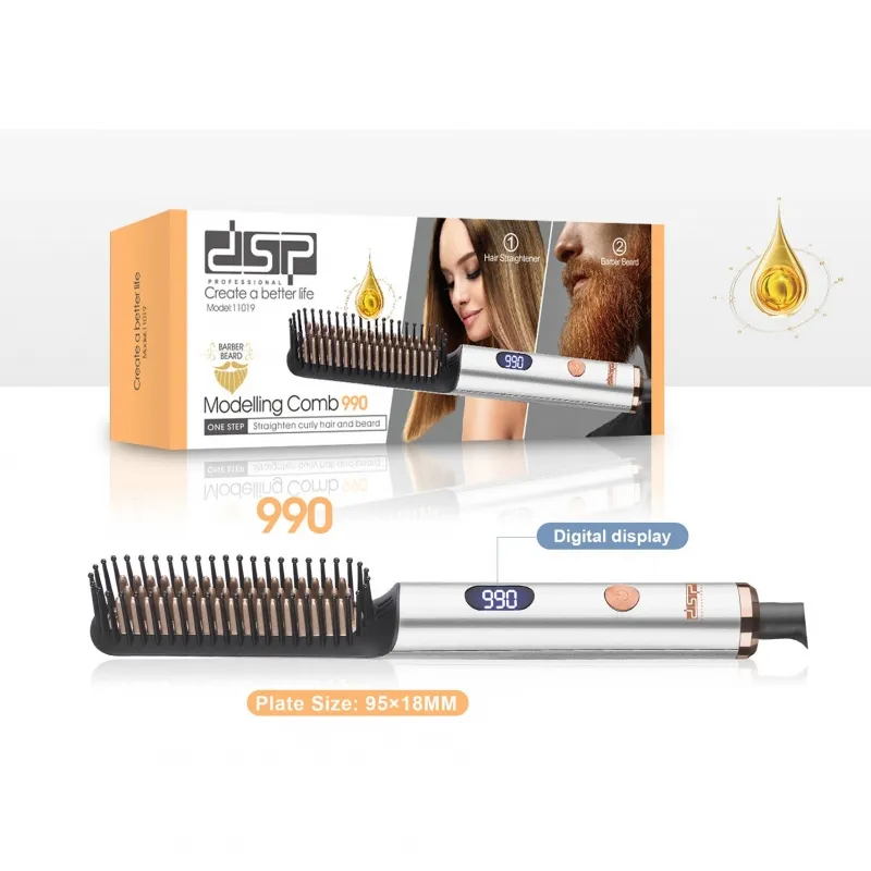 Perii Par - Perie Electrica pentru Indreptat Parul sau Barba DSP Profesional