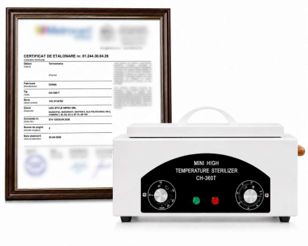 Pupinel CALIBRAT ETALONARE, sterilizator cu aer cald 220 grade CH-360T [0]