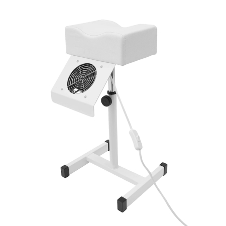 Scaun - Scaun de pedichiura, inaltime ajustabila, design durabil, alb