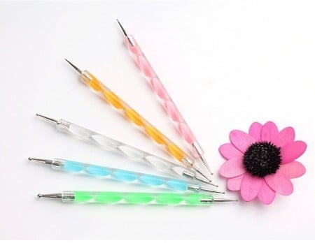 Accesorii manichiura/pedichiura - Set 5 punctatoare