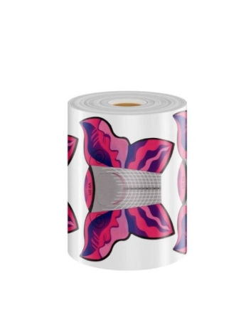 Accesorii manichiura/pedichiura - Set 500 sabloane Fluture, late