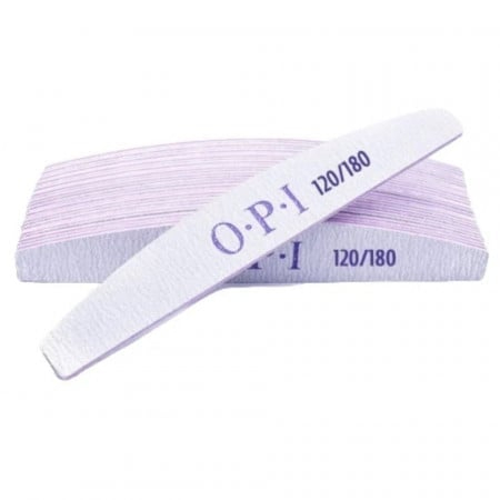 Accesorii manichiura/pedichiura - SET Pila unghii OPI 120/180 Semiluna - 25 BUC