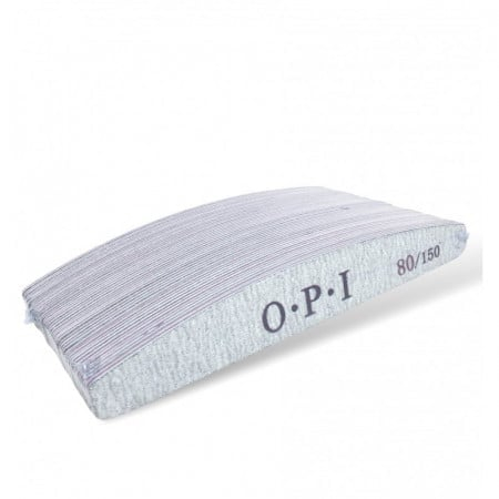 Accesorii manichiura/pedichiura - SET Pila unghii OPI 80/150 Semiluna - 25 BUC