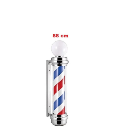 Accesorii Frizerie - Sigla Barber Shop, Reclama luminoasa frizerie, Barber Pole, 88CM