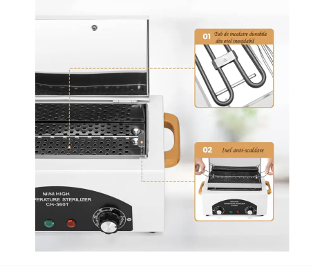 Sterilizator Pupinel CH-360T Pungi hartie Sterilizare Pupinel Set 25 buc [5]