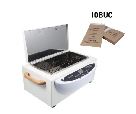 Sterilizatoare - Sterilizator Pupinel Profesional 360B + 10 pungi de sterilizare