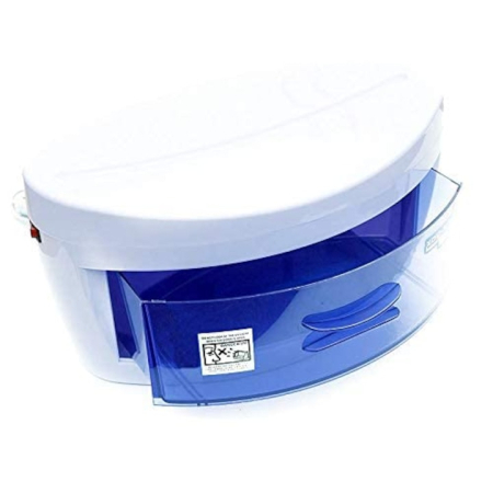 Sterilizatoare - Sterilizator UV pentru unghii, aparat profesional, alb, 6W, compact