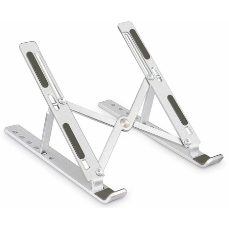 Echipamente PC - Suport Laptop, SL-1, pliabil, aluminiu, argintiu, pana la 15,6 inch