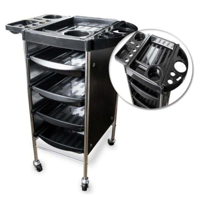 Ucenici - Ucenic coafor mobil , 4 sertare, suport feon si perii