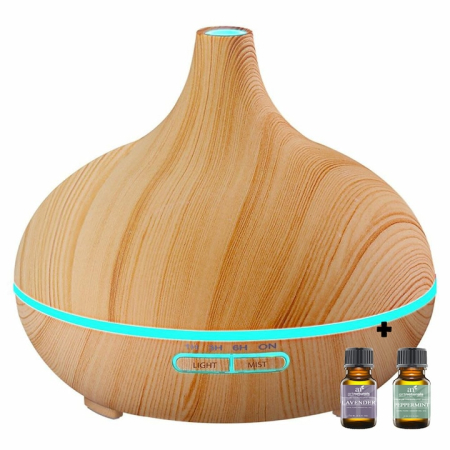 Umidificatoare Aer - Umidificator KD Home™ SU-A01, 30m², purificator aer, difuzor, aromaterapie, ultrasunete, rezervor 300ml