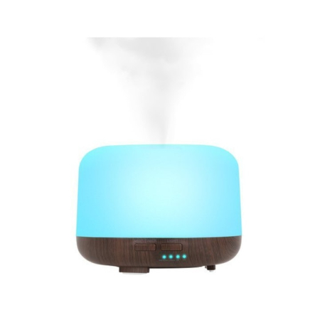 Umidificatoare Aer - Umidificator Safe Homme, acopera 40m², telecomanda, purificator aer, difuzor, aromaterapie, ultrasunete, rezervor 500ml