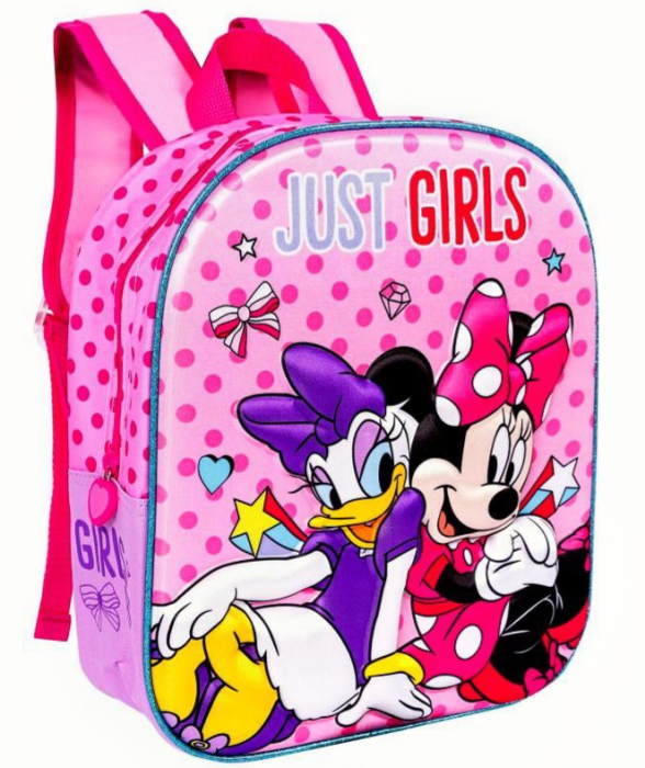 Ghiozdan 3D pentru grădiniță Disney Minnie Mouse, 1 compartiment, 32 × 28 × 11 cm [2]