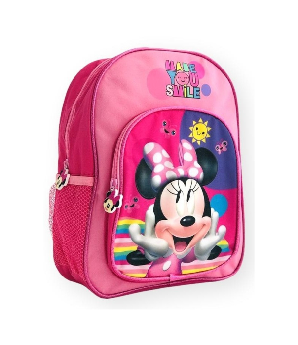 Ghiozdan pentru grădiniță Disney Minnie, 2 compartimente, Roz, 32 cm, 32 × 25 × 10,5 cm [4]