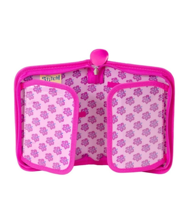 Penar școlar Disney Stitch & Angel, cu fermoar, Multicolor, pentru rechizite [3]