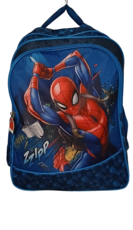 Ghiozdane si trolere - Ghiozdan Mare Spider-Man cu 3 Compartimente, 41 x 32 x 16 cm – Ideal pentru Școală