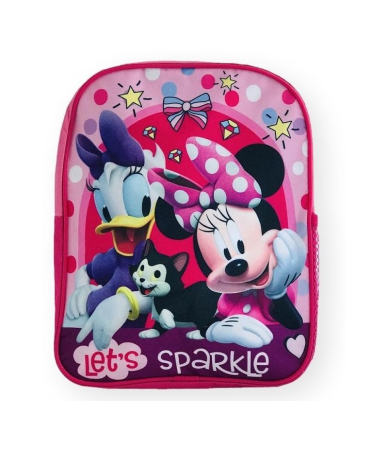 Ghiozdane și trolere - Ghiozdan pentru grădiniță Disney Minnie, Multicolor, 1 compartiment, 33 cm, 33 × 26 × 10 cm