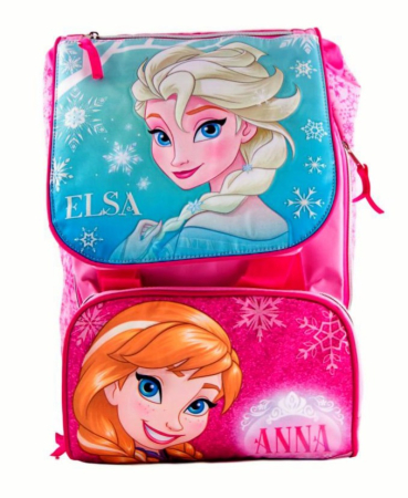 Ghiozdane și trolere - Ghiozdan școlar Disney Frozen, 16", 2 compartimente, Produs cu licență oficială