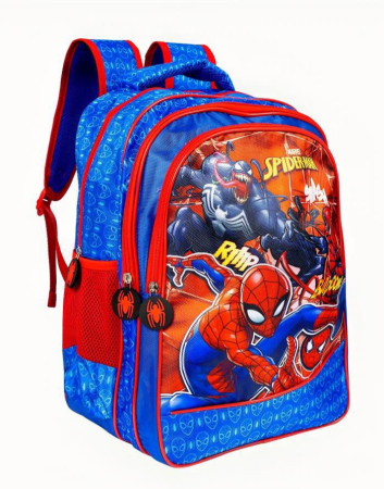Ghiozdane și trolere - Ghiozdan școlar Marvel Spider-Man, 3 compartimente, 41 × 32 × 15 cm