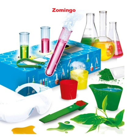 Jucarii de creatie si meserii - Set de Știință – Chimie, 25 de Experimente, cu Accesorii de Laborator, 8 Ani+