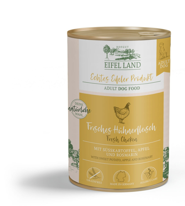 Eifel Land Dog Fresh Chicken 400g (pui) [1]