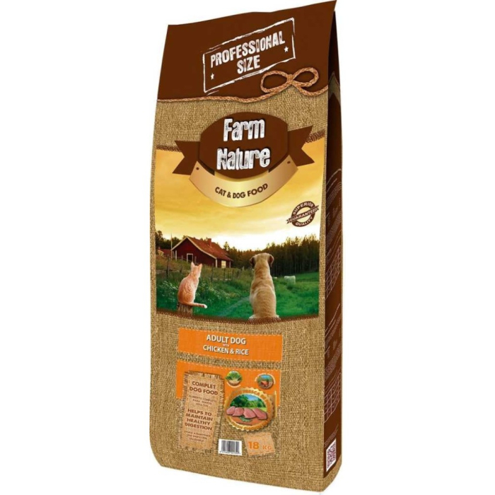 FARM NATURE CHICKEN AND RICE 18KG [1]