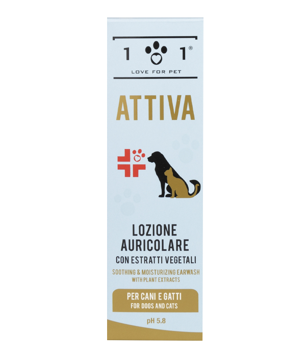 LINEA Lotiune Auriculara Emolianta Caini si Pisici 100ml (curatarea urechilor) [1]