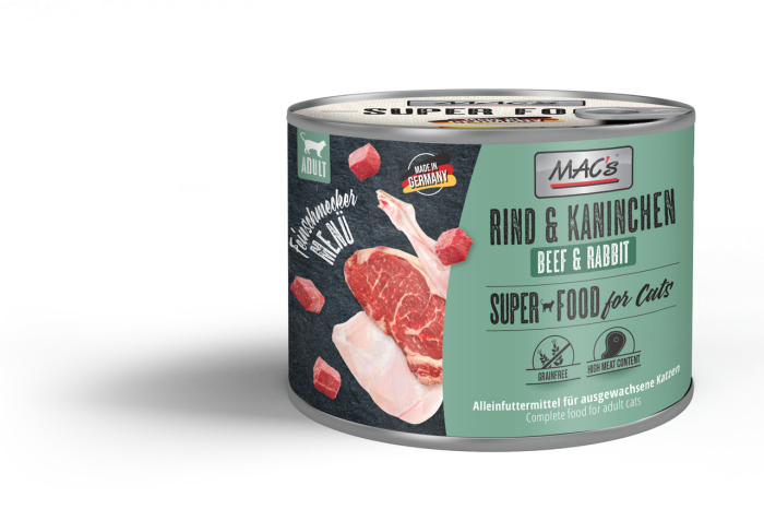 MACs Cat Gourmet Beef and Rabbit 200g [1]
