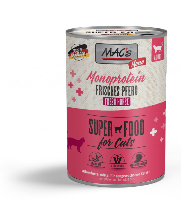 MACs Cat Mono Fresh Horse 400g (Cal) [1]