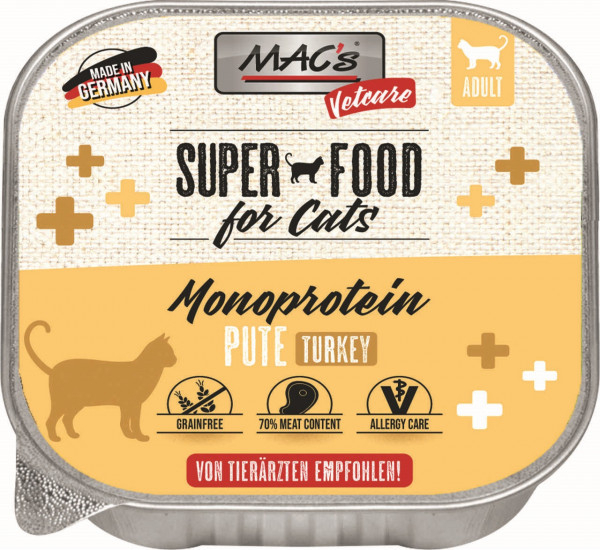 MACs Cat Vetcare Mono Turkey 100g [1]