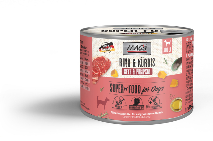 MACs Dog Beef and Pumpkin 200g (Vită și dovleac) [1]