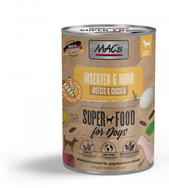 Macs Dog Chicken And Insects 400g (Pui și Insecte) [1]