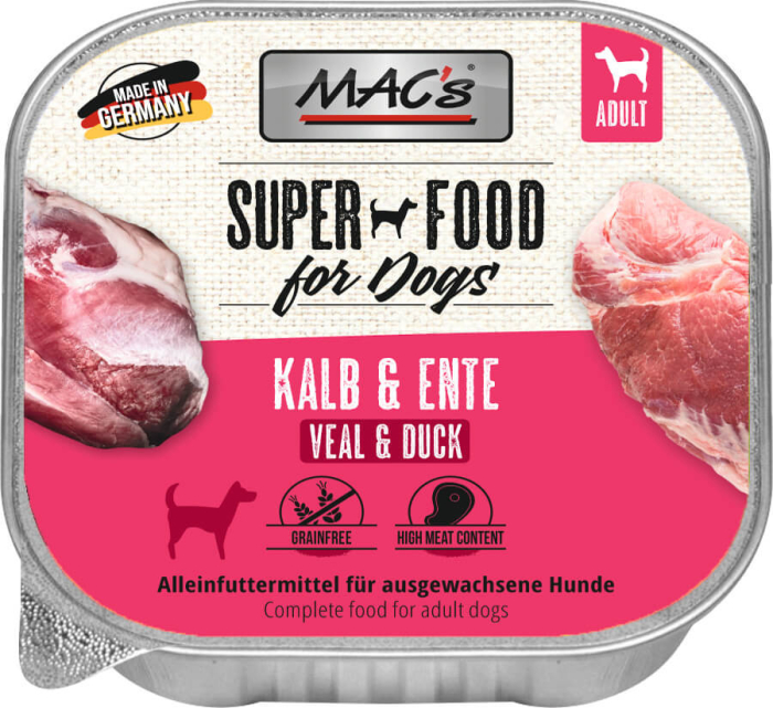 MACs Dog Veal and Duck 150g [1]