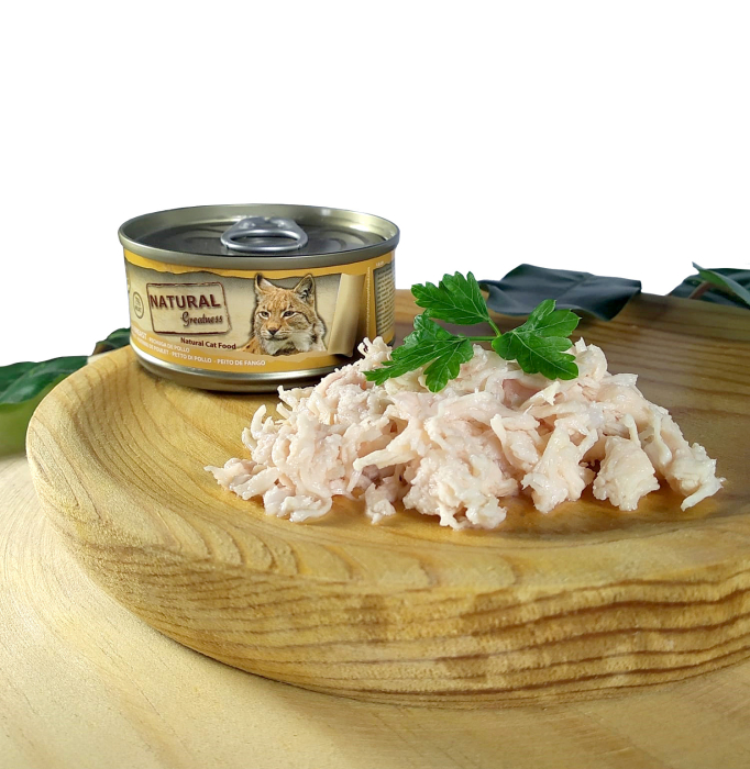 Natural Greatness Cat Chicken Breasts 70g (piept de pui) [2]