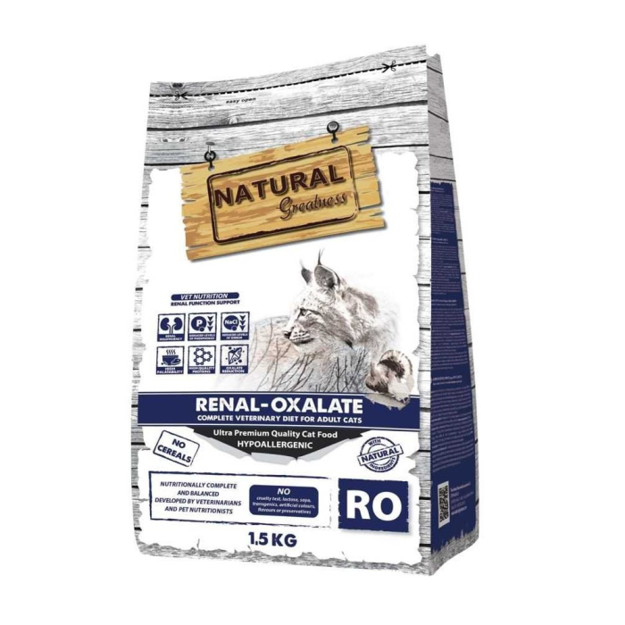 Natural Greatness Diet Cat Renal-Oxalate 1.5KG [1]